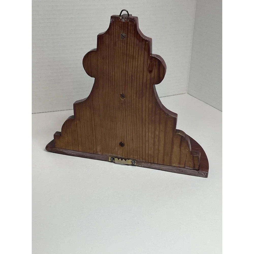 Wall Gallery Shelf Scalloped Stained Photo Shelf Decor Display 9.5 X 8.5